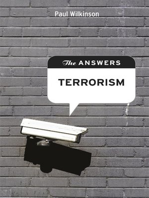 cover image of Terrorism